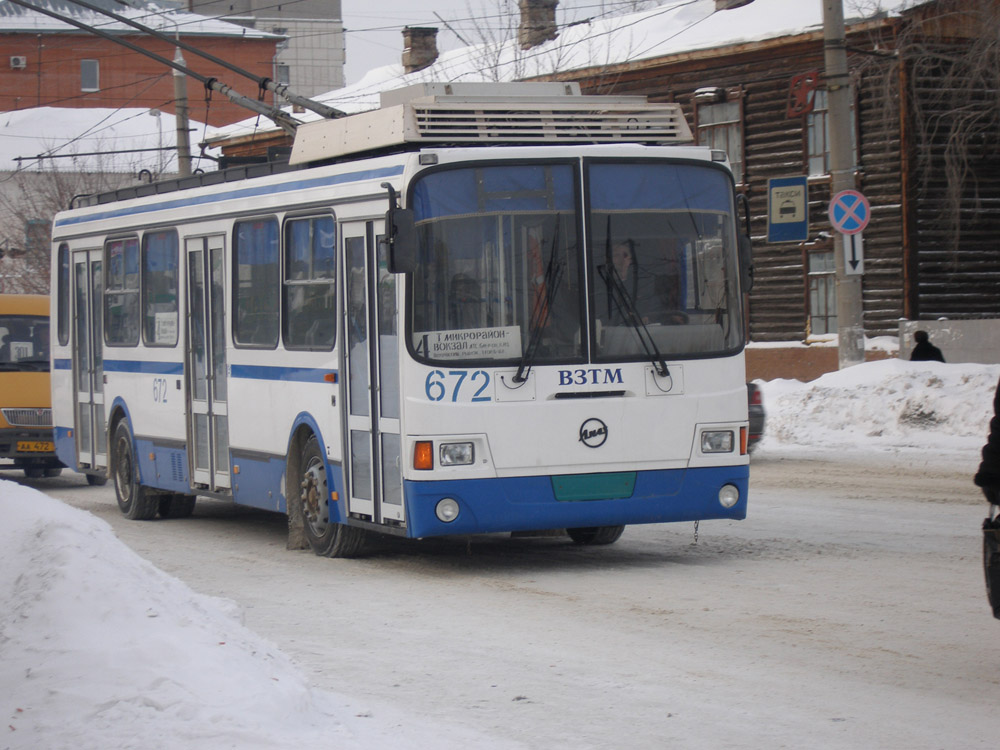 Курган, ЛиАЗ-5280 (ВЗТМ) № 672