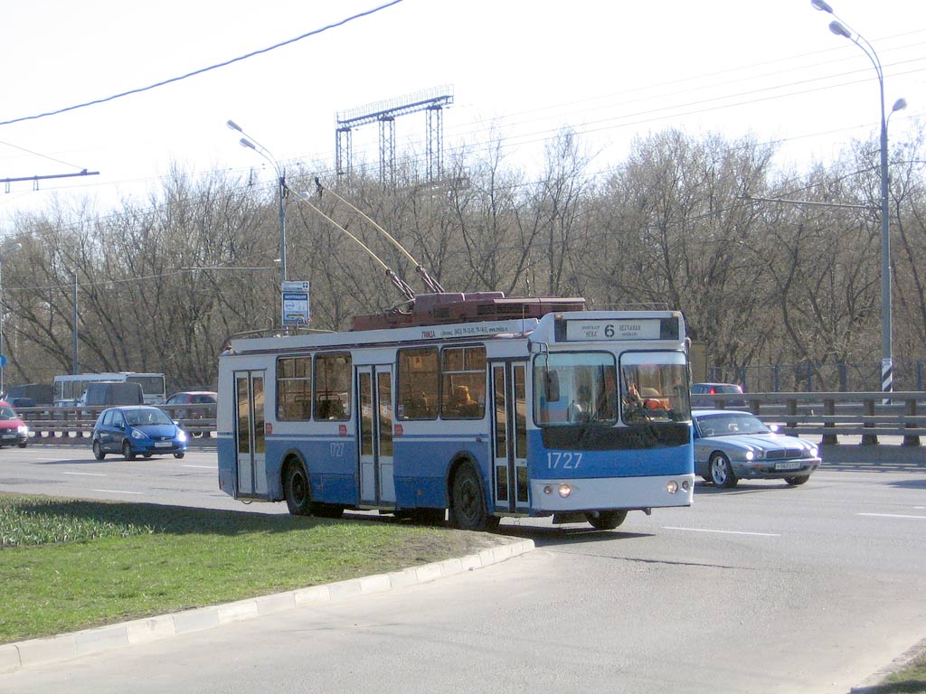 Москва, ЗиУ-682Г-016.02 (с широкой 1-й дверью) № 1727