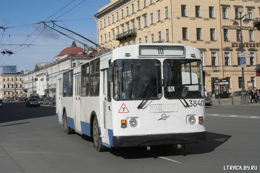 Санкт-Петербург, ЗиУ-682Г-016  [Г0М] № 3840