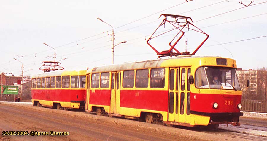 Тула, Tatra T3SU № 209