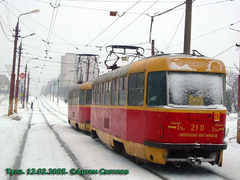 Тула, Tatra T3SU № 210