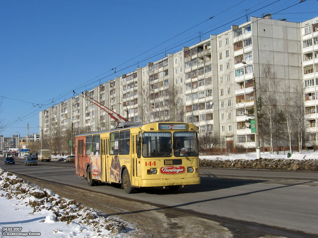 Тверь, ЗиУ-682Г10 № 144; Тверь — Троллейбусные линии: Московский район (микрорайон "Южный")