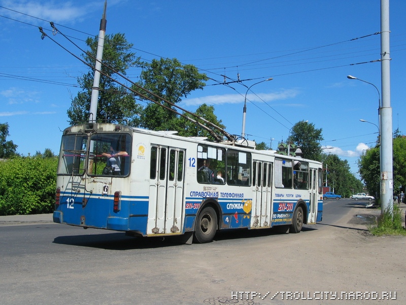Рыбинск, ЗиУ-682Г-016  [Г0М] № 12