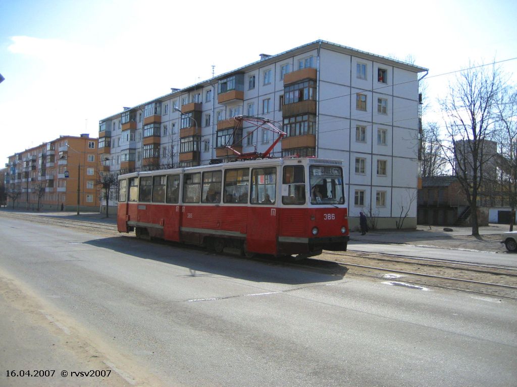 Витебск, 71-605 (КТМ-5М3) № 386