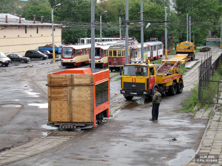 Moskva, 71-630 № 3100; Moskva — 71-630 and other trams on TRZ on August 22, 2006