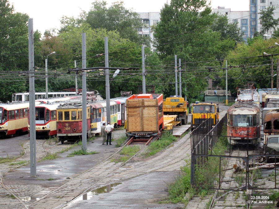 Moskva, 71-630 № 3100; Moskva — 71-630 and other trams on TRZ on August 22, 2006