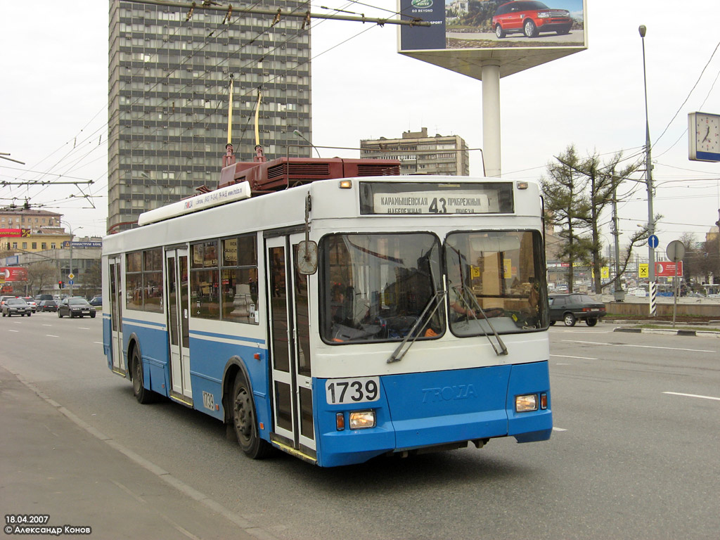 Москва, Тролза-5275.05 «Оптима» № 1739