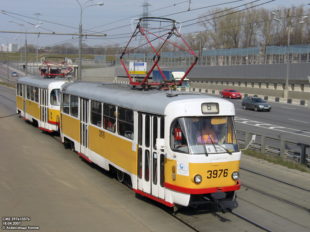 Москва, Tatra T3SU № 3976 Москва, Tatra T3SU № 3976