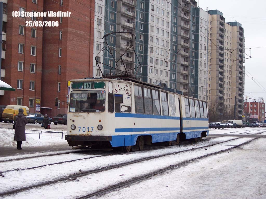 Санкт-Петербург, ЛВС-86К № 7017