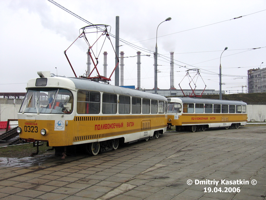 Москва, Tatra T3SU № 0323 Москва, Tatra T3SU № 0323
