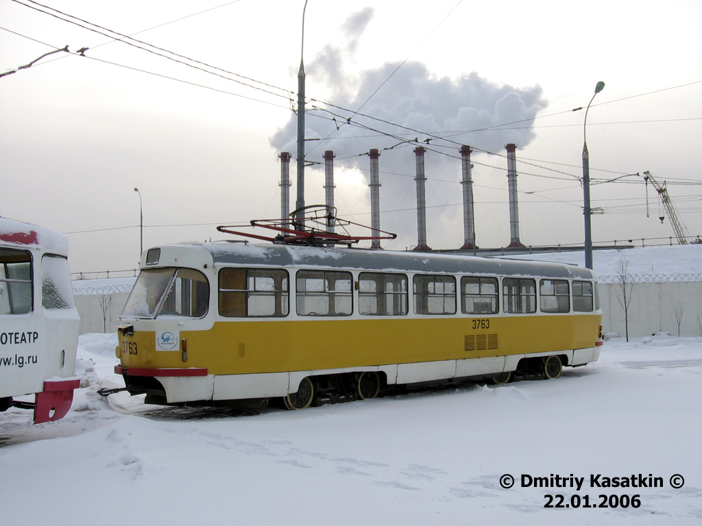 Moskva, Tatra T3SU Br. 3763