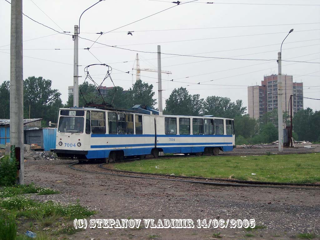 Санкт-Петербург, ЛВС-86К № 7004 Санкт-Петербург, ЛВС-86К № 7004
