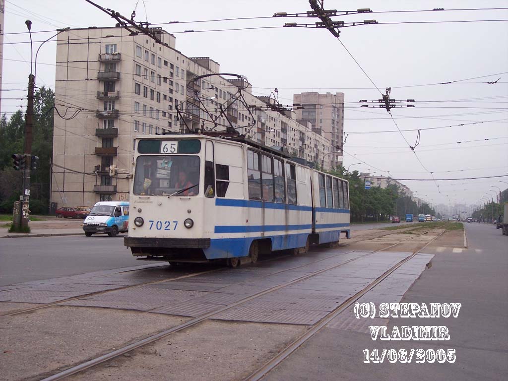 Санкт-Петербург, ЛВС-86К № 7027 Санкт-Петербург, ЛВС-86К № 7027