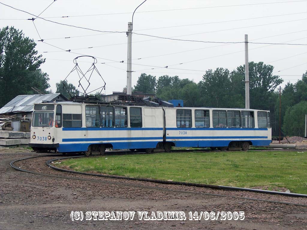 Санкт-Петербург, ЛВС-86К № 7038
