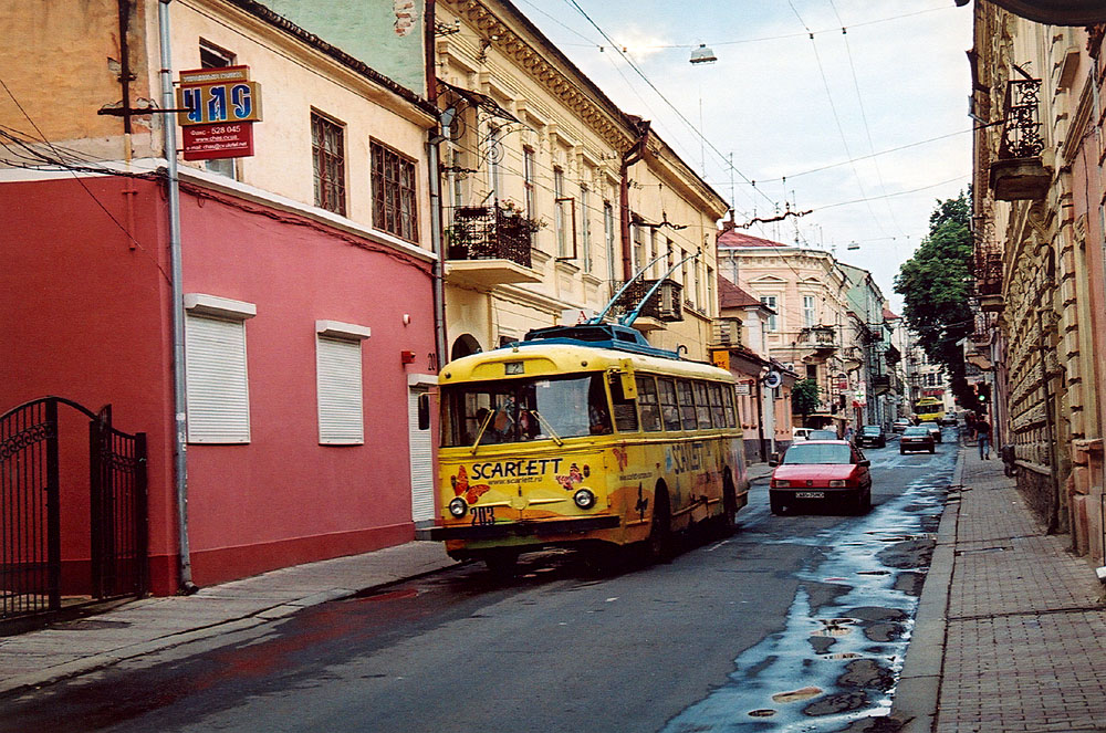 Черновцы, Škoda 9TrH25 № 203