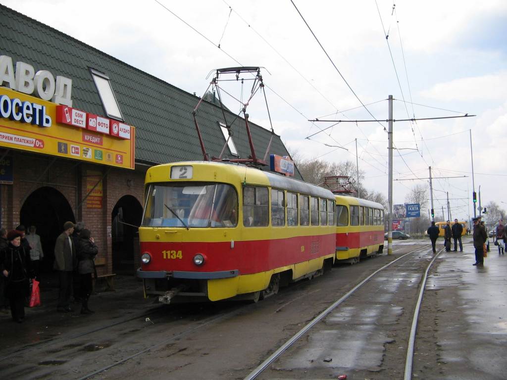 Ulyanovsk, Tatra T3SU # 1134