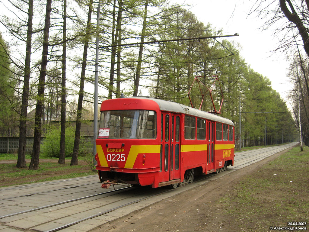 Москва, Tatra T3SU № 0225