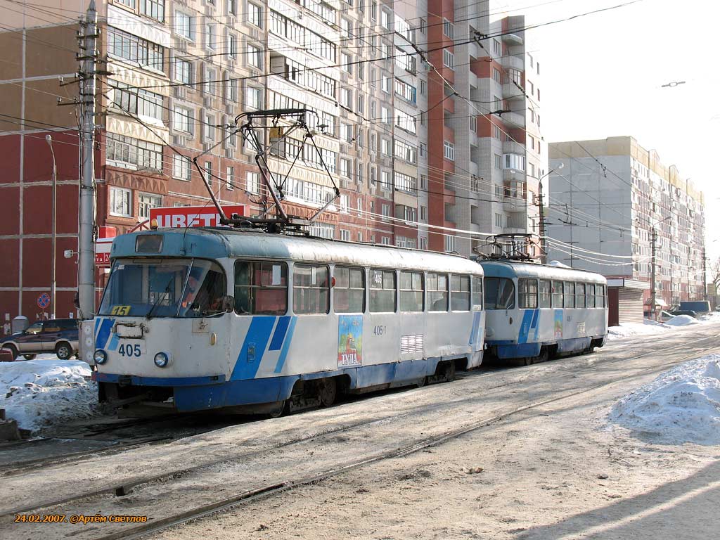 Tula, Tatra T3SU № 405