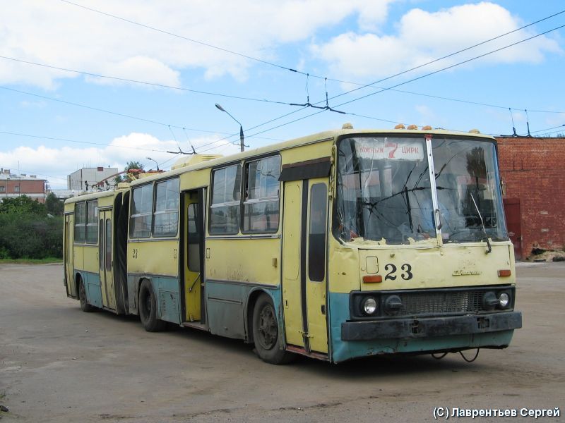 Тверь, СВАРЗ-Икарус № 23; Тверь — Троллейбусный парк