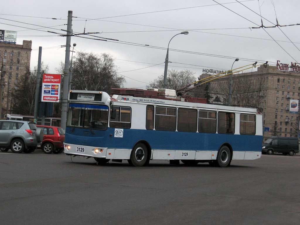 Москва, ЗиУ-682Г-016.02 (с широкой 1-й дверью) № 3129