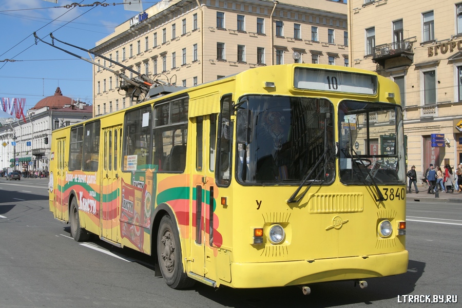 Санкт-Петербург, ЗиУ-682Г-016  [Г0М] № 3840