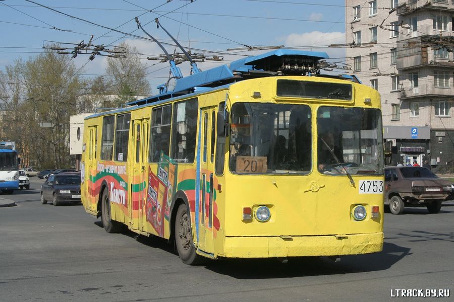 Санкт-Петербург, ЗиУ-682В № 4753