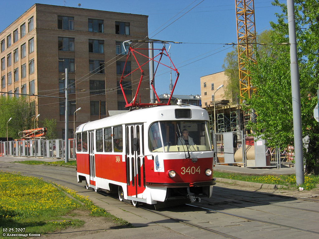 Москва, МТТЧ № 3404; Москва — 23-й конкурс водителей трамвая