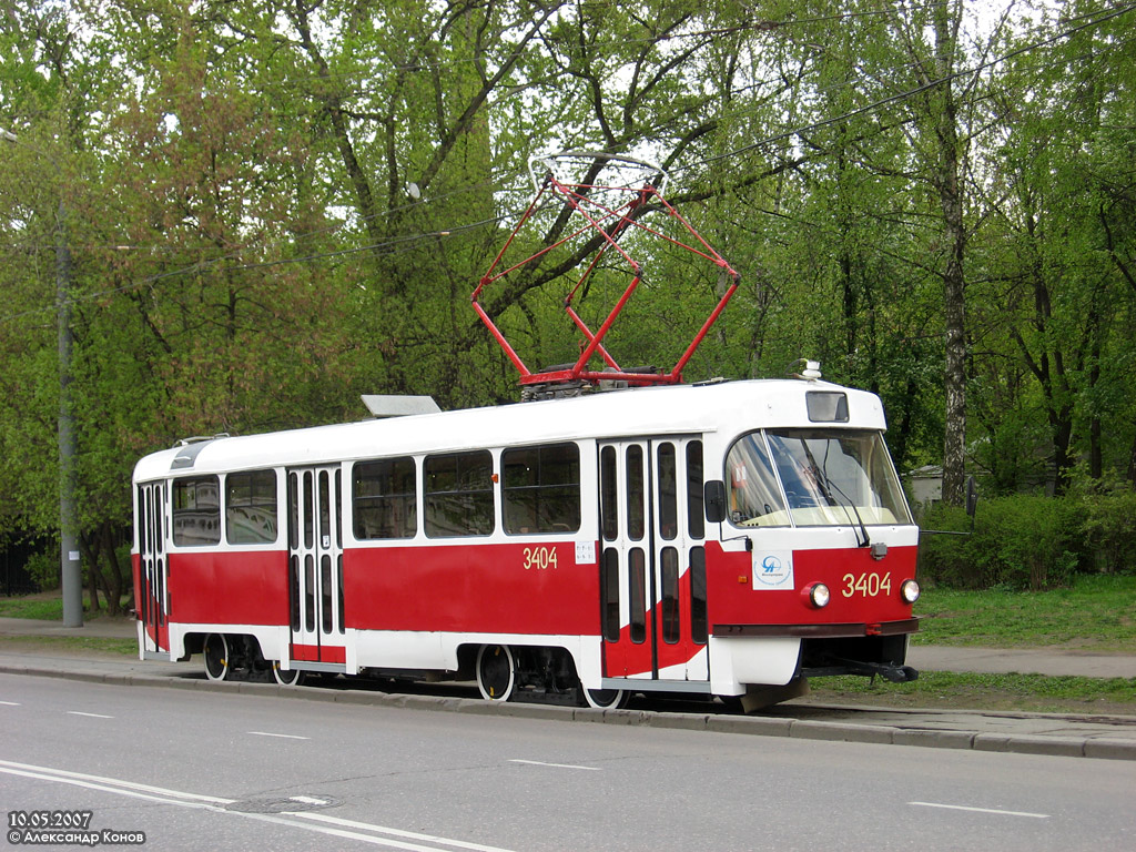 Москва, МТТЧ № 3404; Москва — 23-й конкурс водителей трамвая