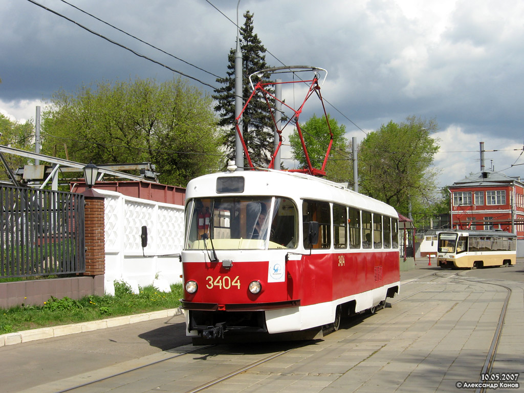 Москва, МТТЧ № 3404; Москва — 23-й конкурс водителей трамвая