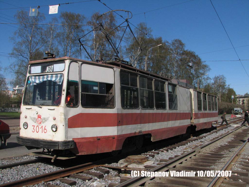 Санкт-Петербург, ЛВС-86К № 3016 Санкт-Петербург, ЛВС-86К № 3016