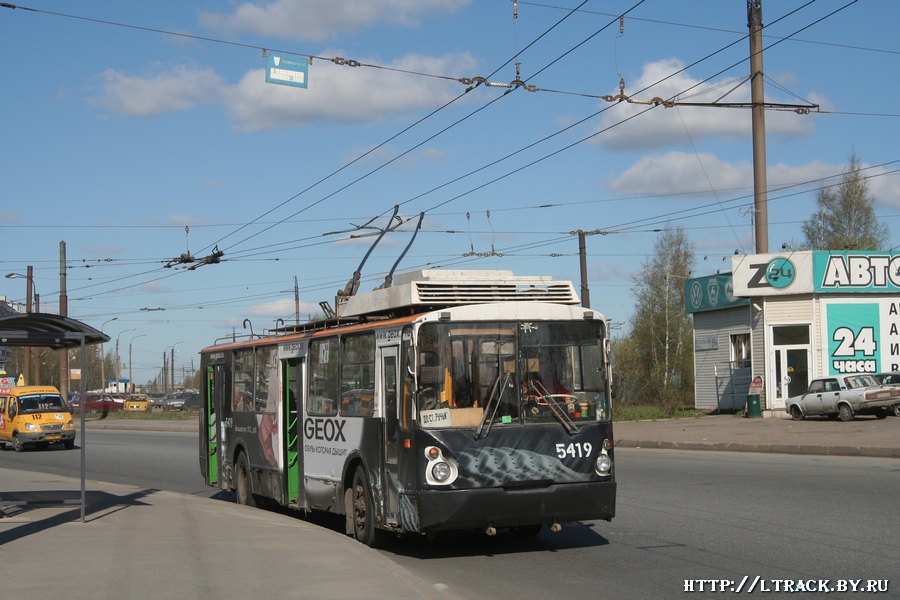 Санкт-Петербург, ВЗТМ-5284 № 5419