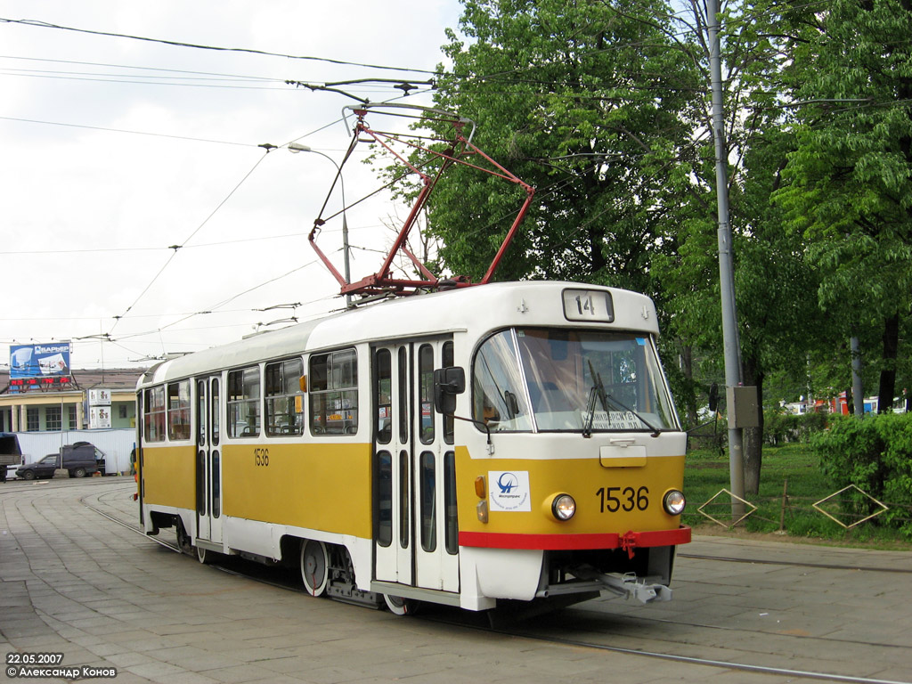 莫斯科, Tatra T3SU # 1536