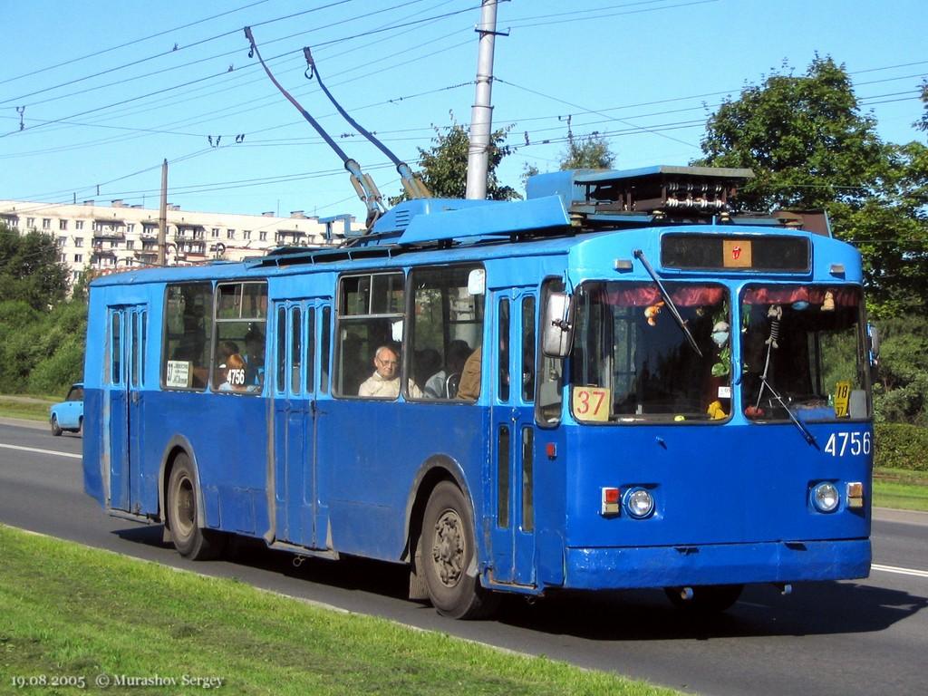 Санкт Петербург, ЗиУ-682В № 4756