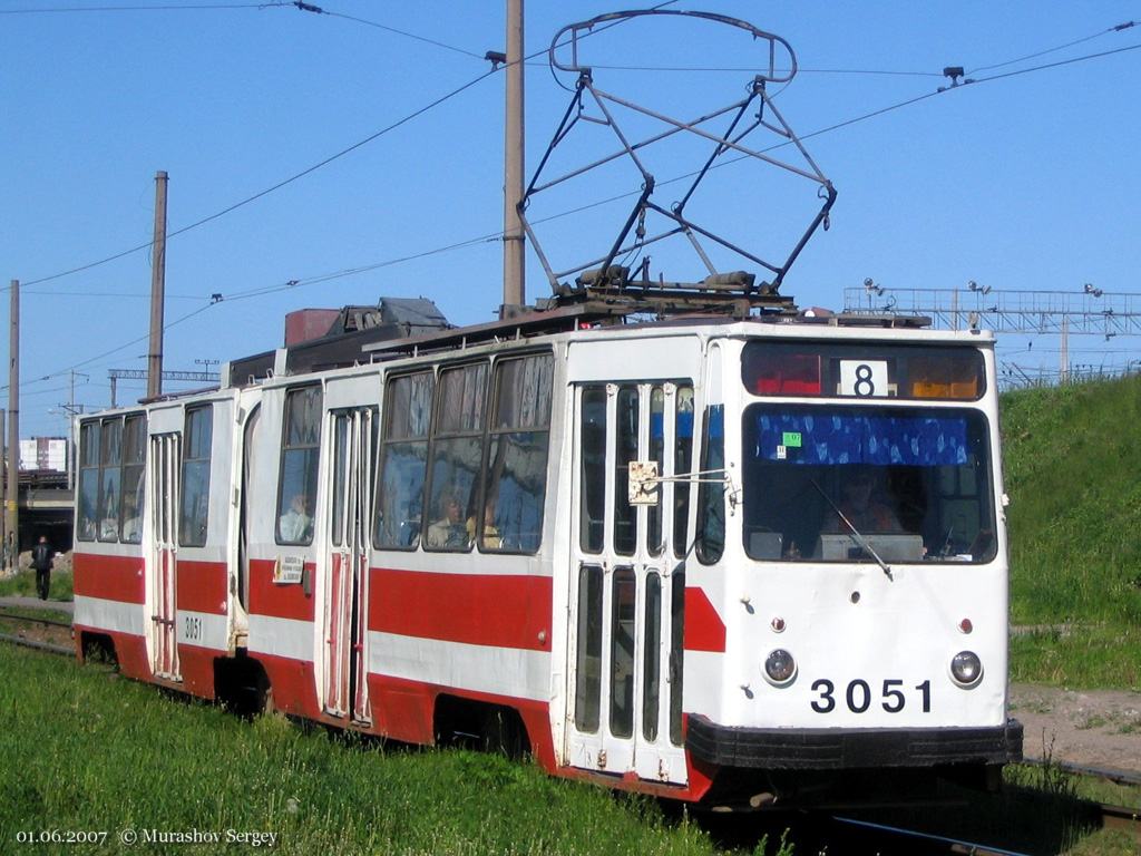 Санкт Петербург, ЛВС-86К № 3051