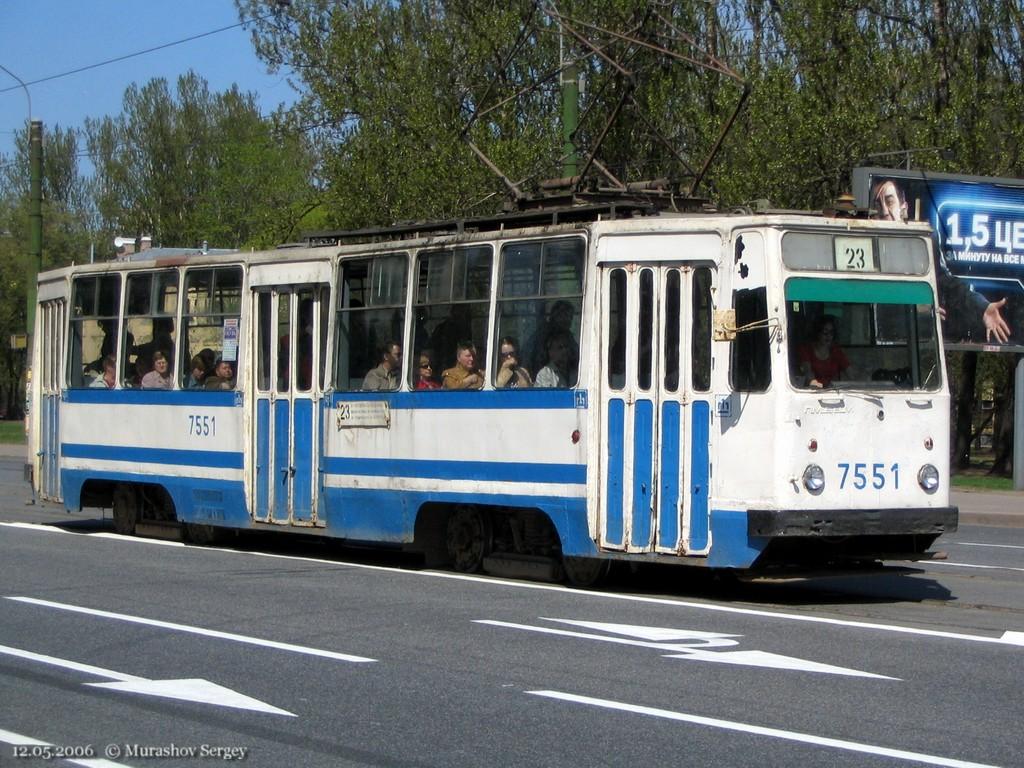 Санкт-Петербург, ЛМ-68М № 7551