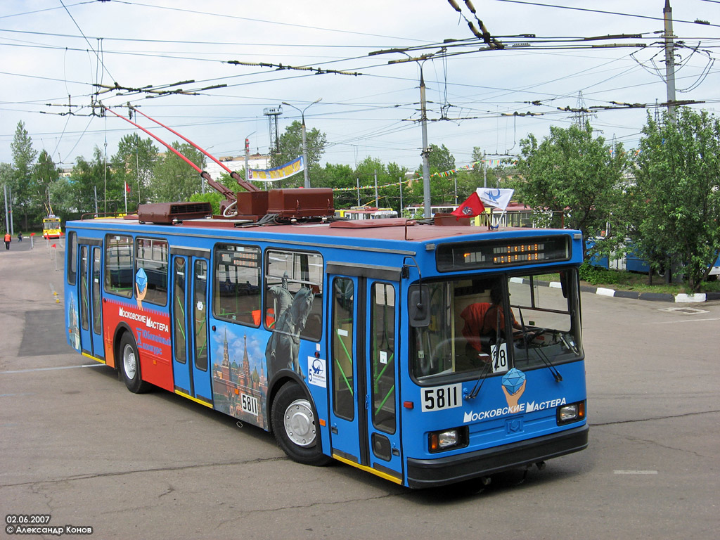 Москва, БКМ 20101 № 5811; Москва — 28-й конкурс водителей троллейбуса