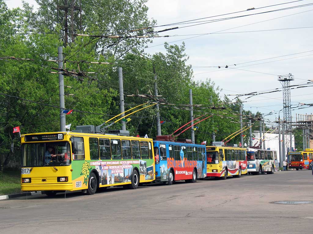 Москва, БКМ 20101 № 6817; Москва — 28-й конкурс водителей троллейбуса