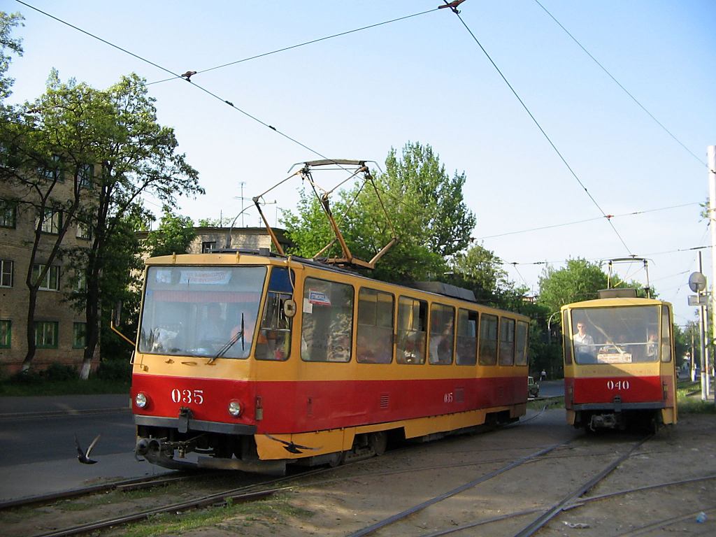 Курск, Tatra T6B5SU № 035; Курск, Tatra T6B5SU № 040