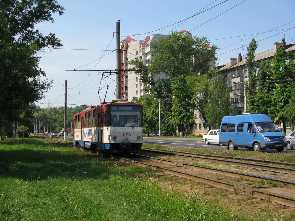 Курск, Tatra T6B5SU № 076