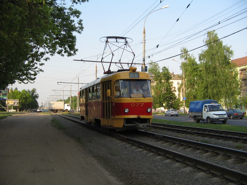 Орёл, Tatra T3SU № 077