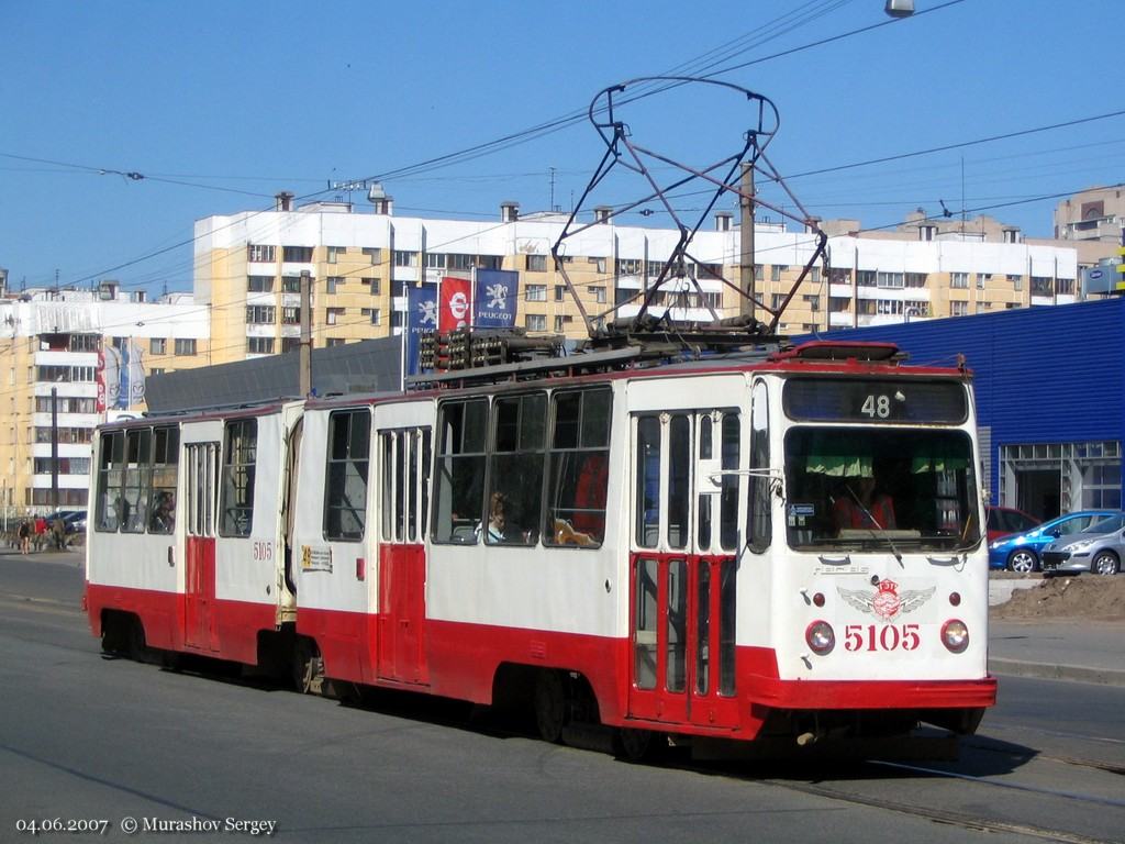Санкт-Петербург, ЛВС-86К № 5105