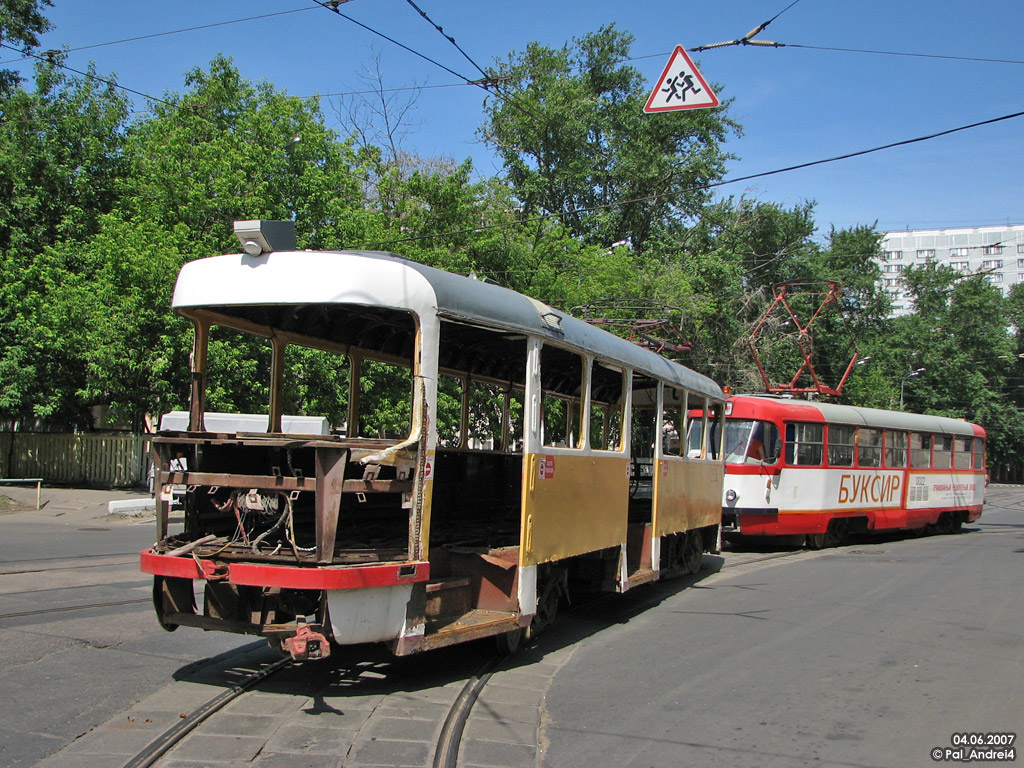 Москва, Tatra T3SU № 2838