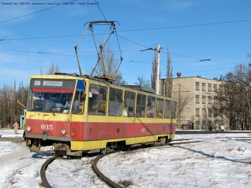 Kursk, Tatra T6B5SU № 035