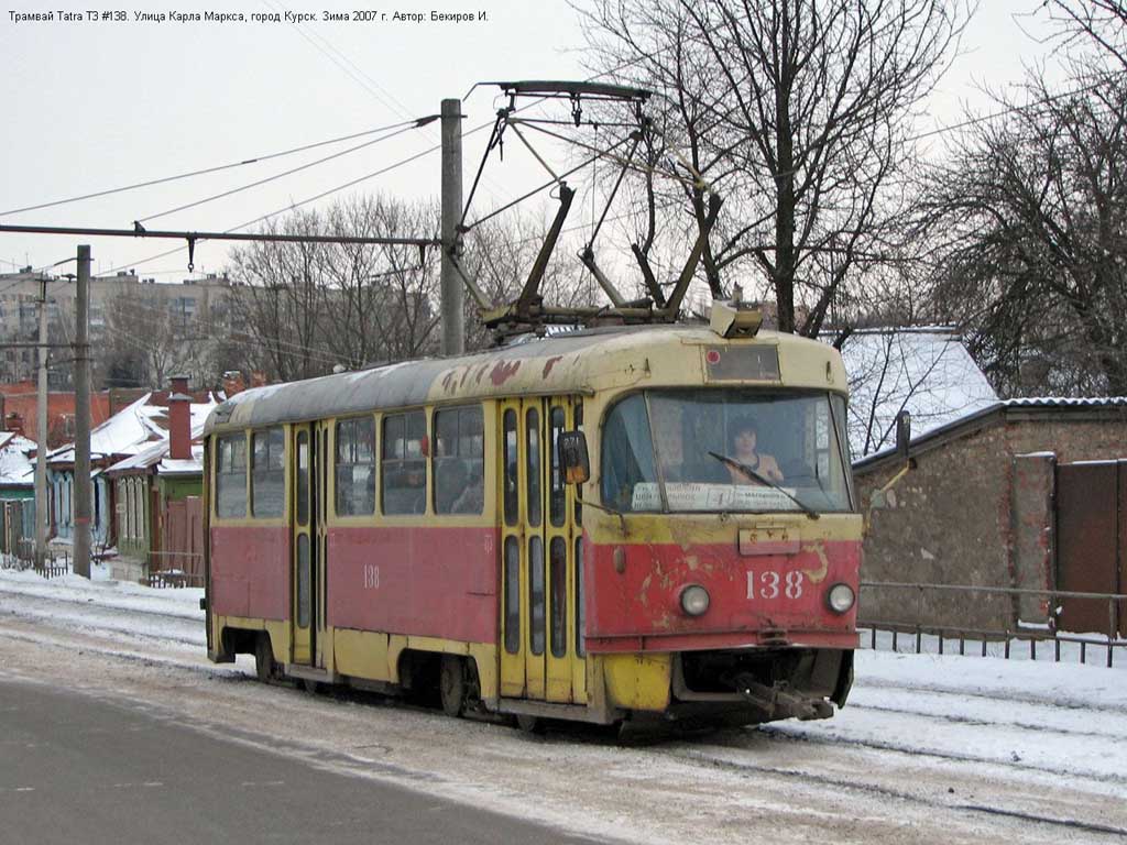 Курск, Tatra T3SU № 138