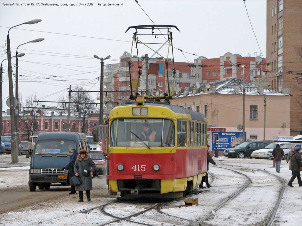 Курск, Tatra T3SU № 415