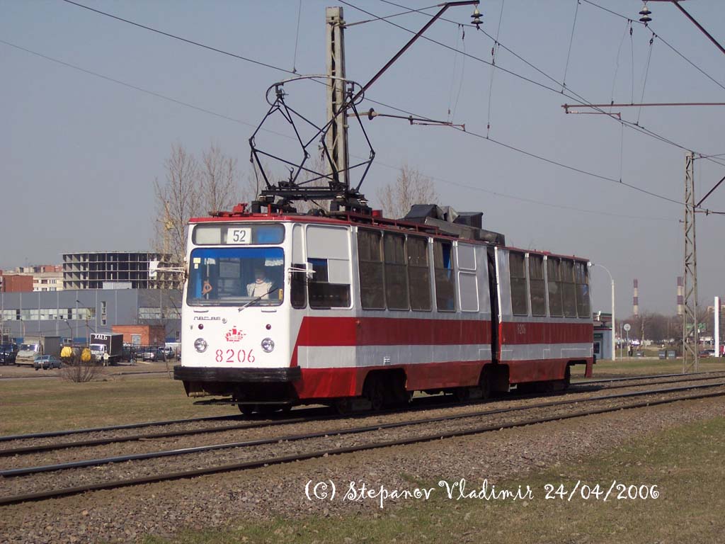 Санкт-Петербург, ЛВС-86К № 8206