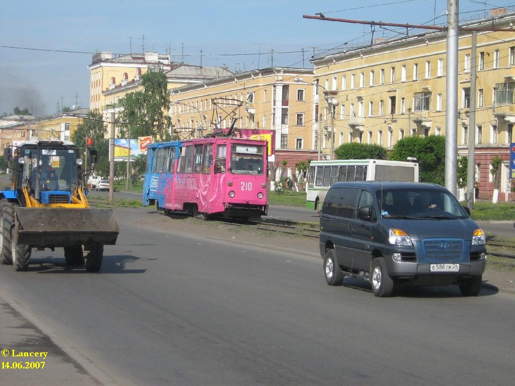 Красноярск, 71-605 (КТМ-5М3) № 210