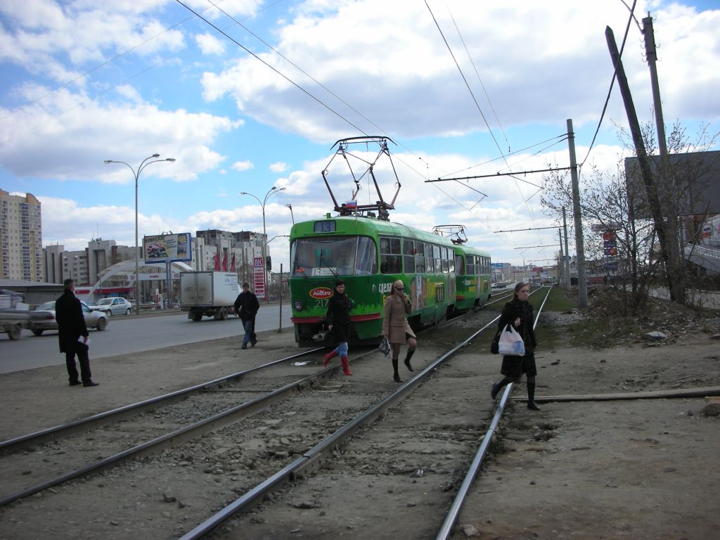 Екатеринбург, Tatra T3SU № 217