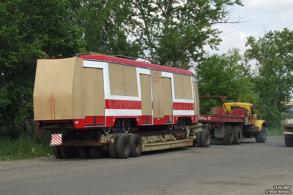 Цвер, 71-134А (ЛМ-99АЭН) № 172; Цвер — 06.2007 — Прибытие вагонов ЛМ-99АЭНМ