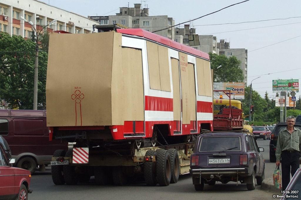 Tver, 71-134A (LM-99AEN) č. 172; Tver — 06.2007 — Arrival of LM-99AENM wagons